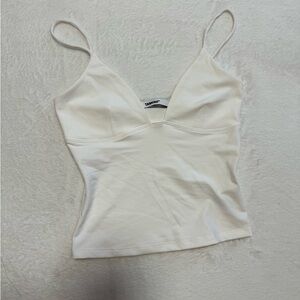 Tank air play camisole in milk (white)